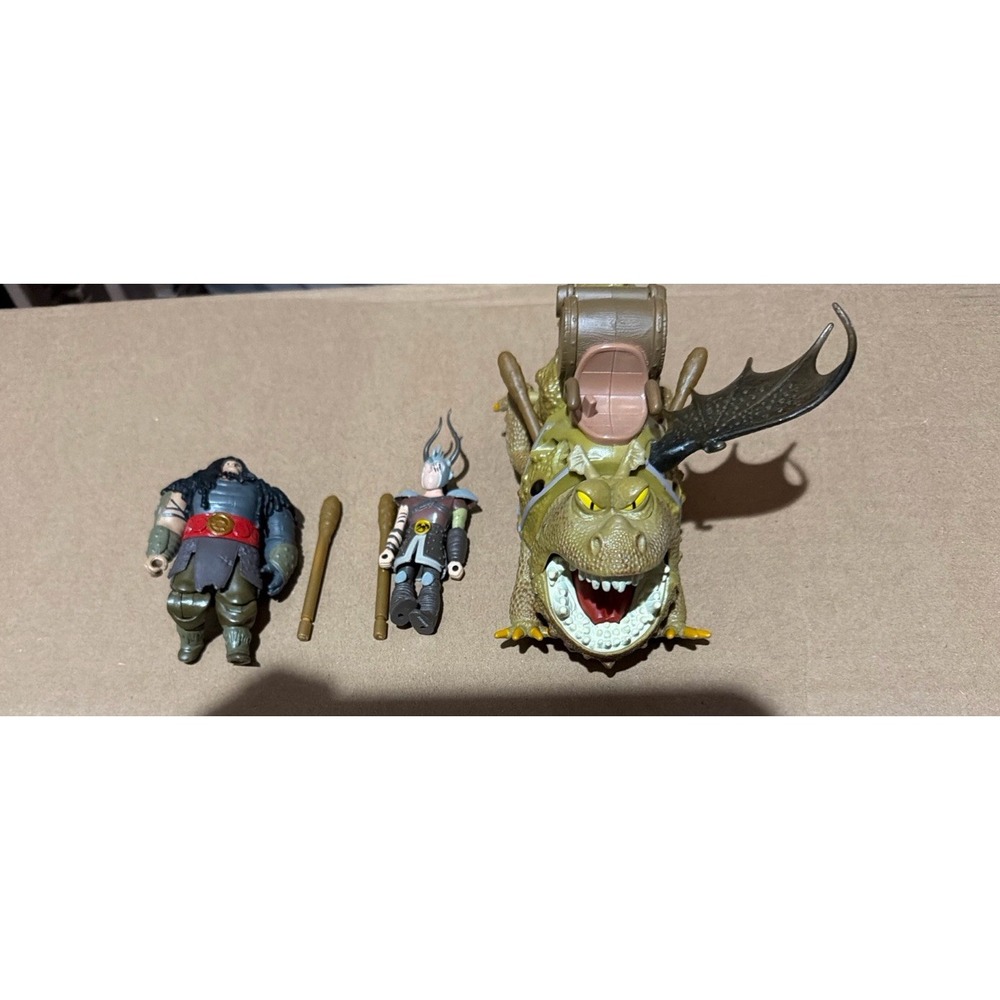 Gronkle Defender Berk How to Train Your Dragon 2 Drago Whisper Gronkle Lot Of 4